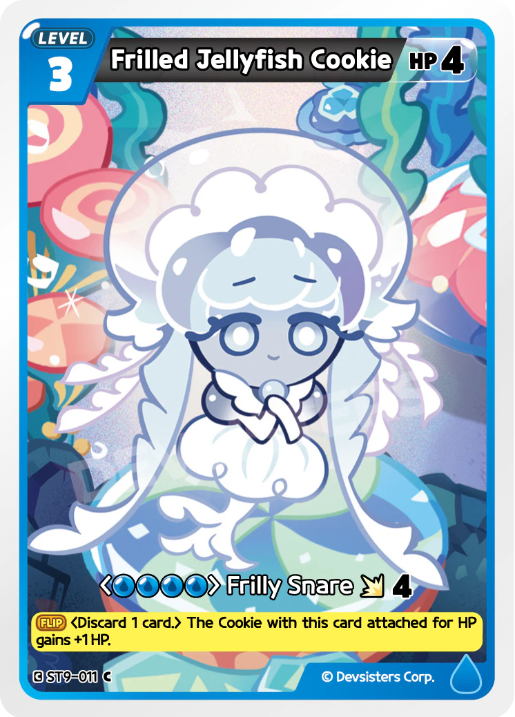 ST9-011 Frilled Jellyfish Cookie