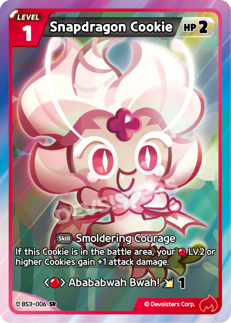 BS3-006 Snapdragon Cookie
