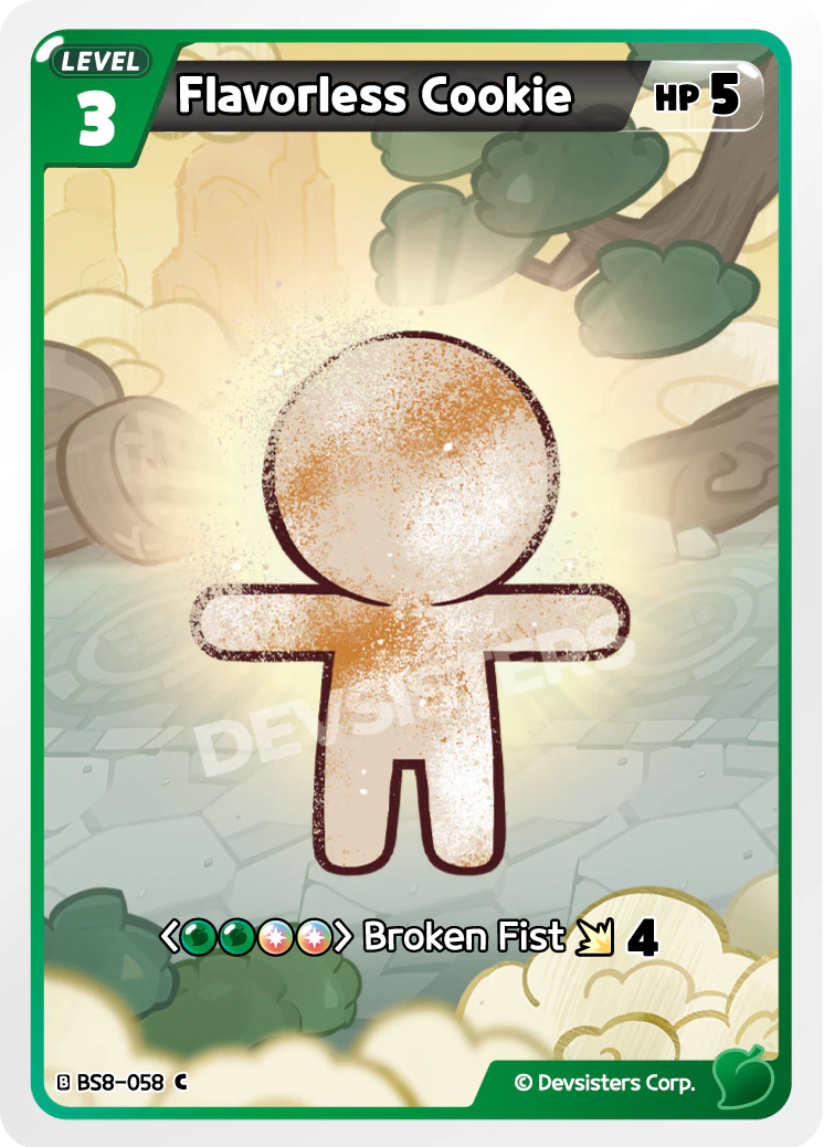 BS8-058 Flavorless Cookie