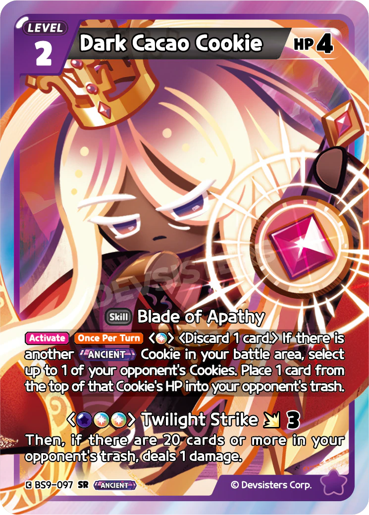 BS9-097 Dark Cacao Cookie