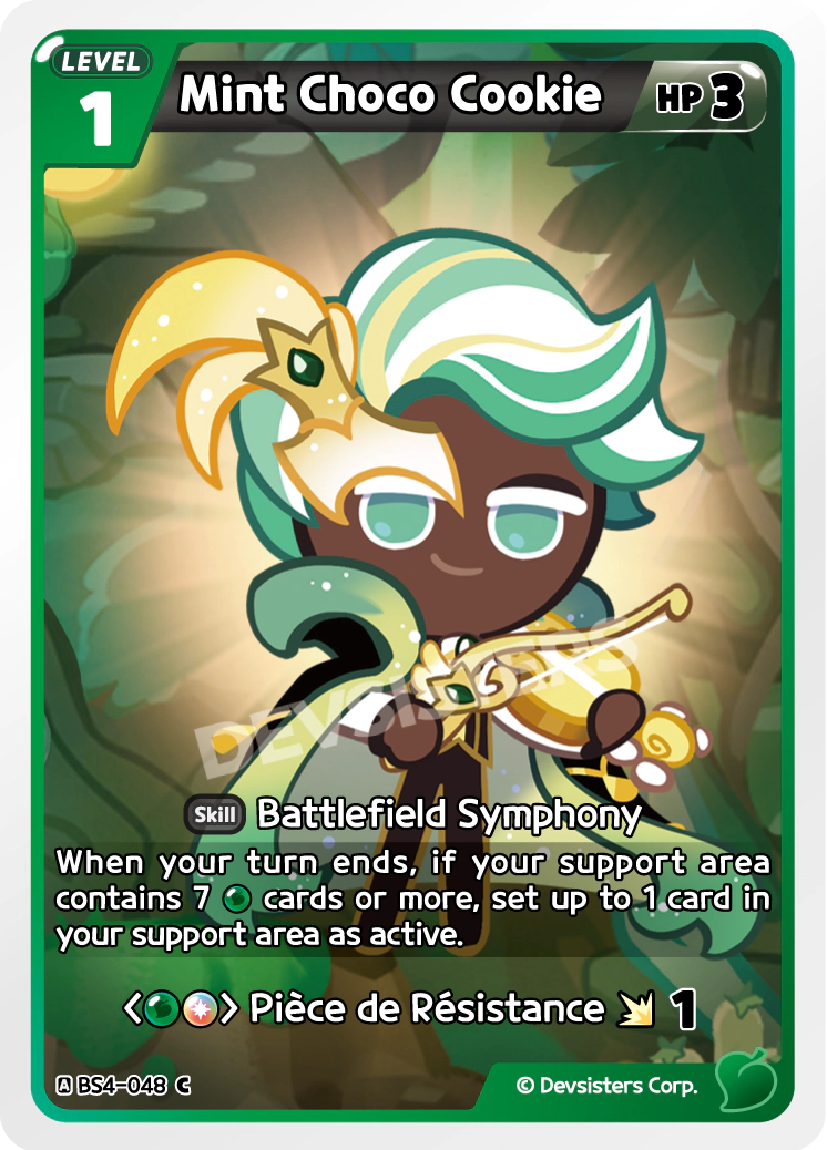 BS4-048 Mint Choco Cookie