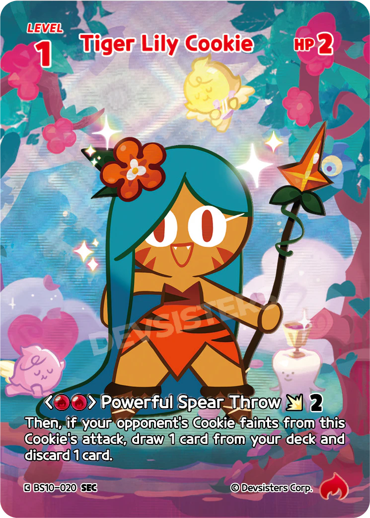 BS10-020@1 Tiger Lily Cookie