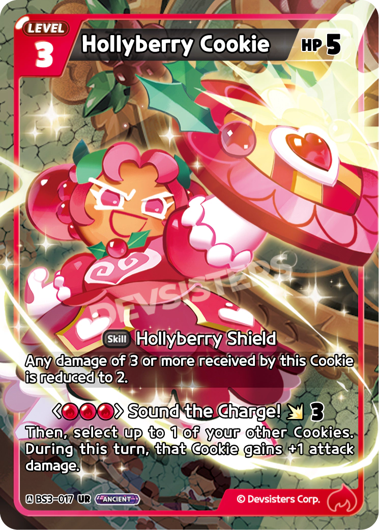 BS3-017 Hollyberry Cookie
