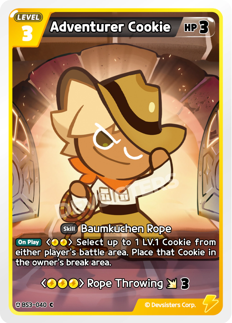 BS3-040 Adventurer Cookie