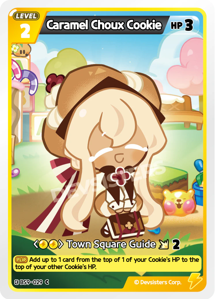 BS9-029 Caramel Choux Cookie