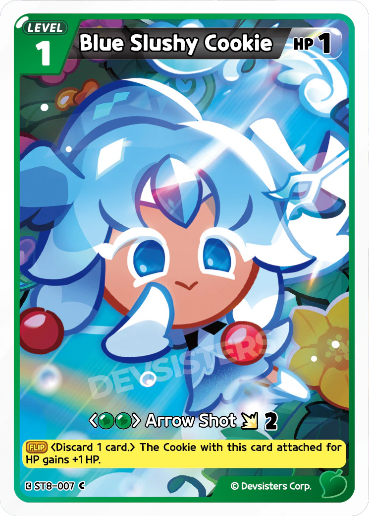 ST8-007 Blue Slushy Cookie