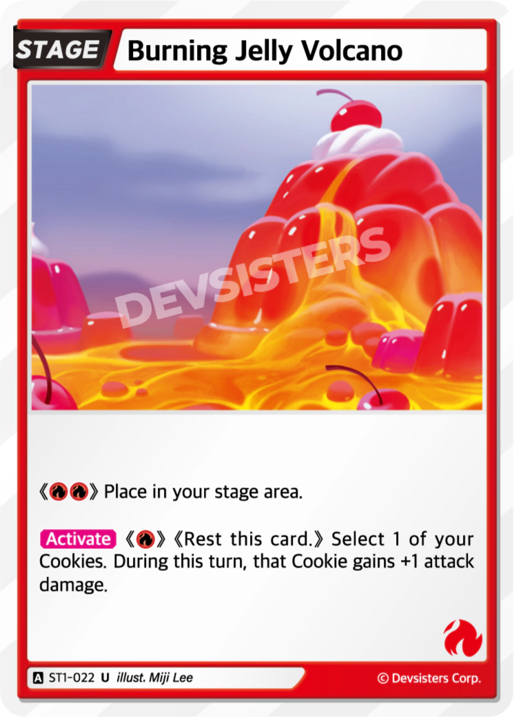 ST1-022 Burning Jelly Volcano