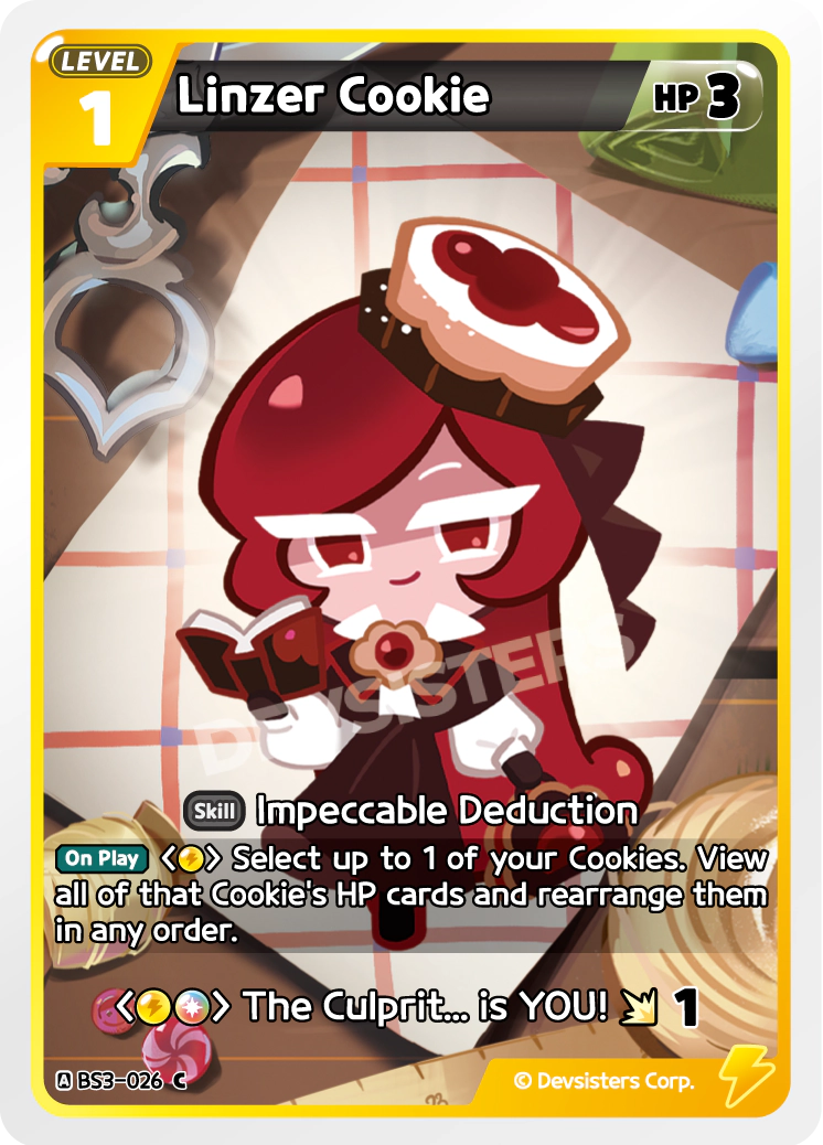 BS3-026 Linzer Cookie