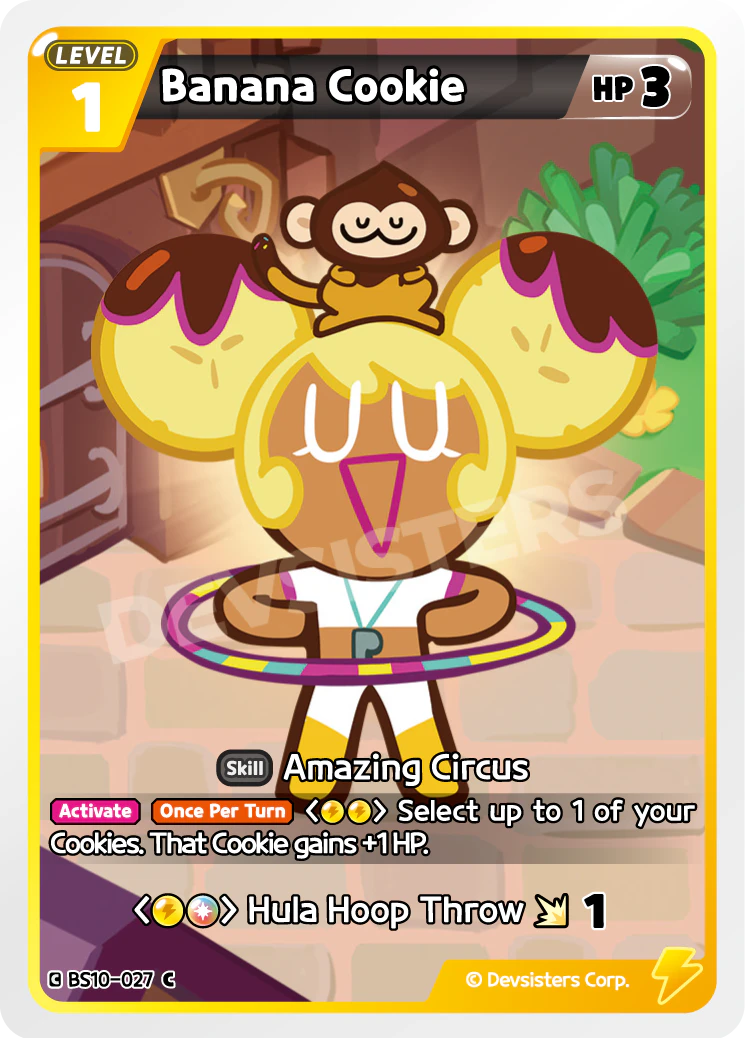 BS10-027 Banana Cookie