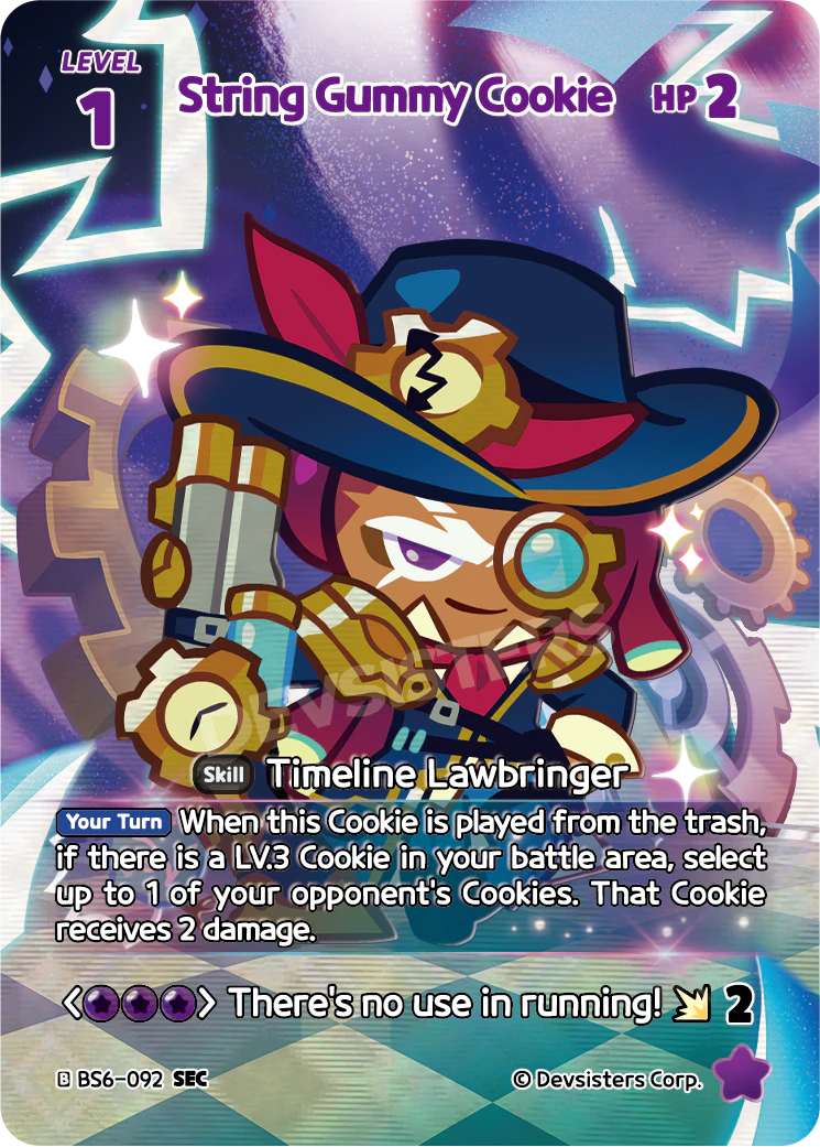 BS6-092@1 String Gummy Cookie