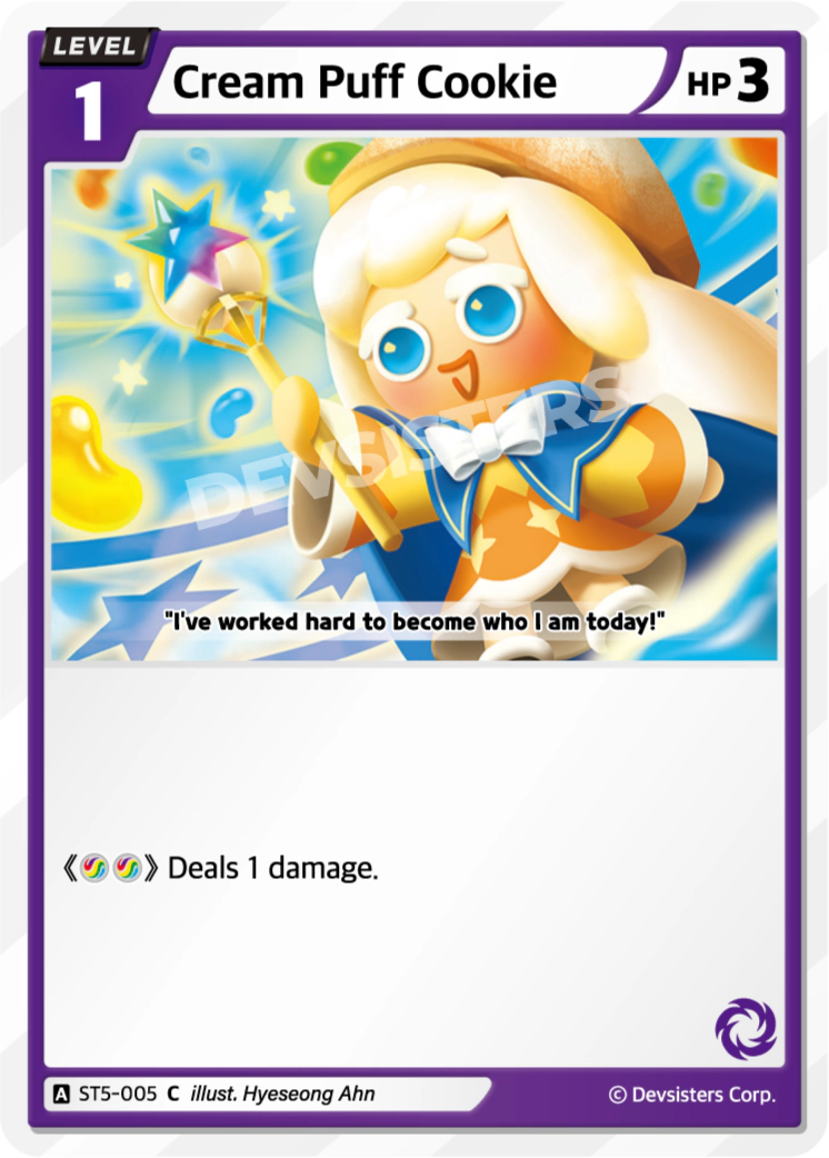ST5-005 Cream Puff Cookie