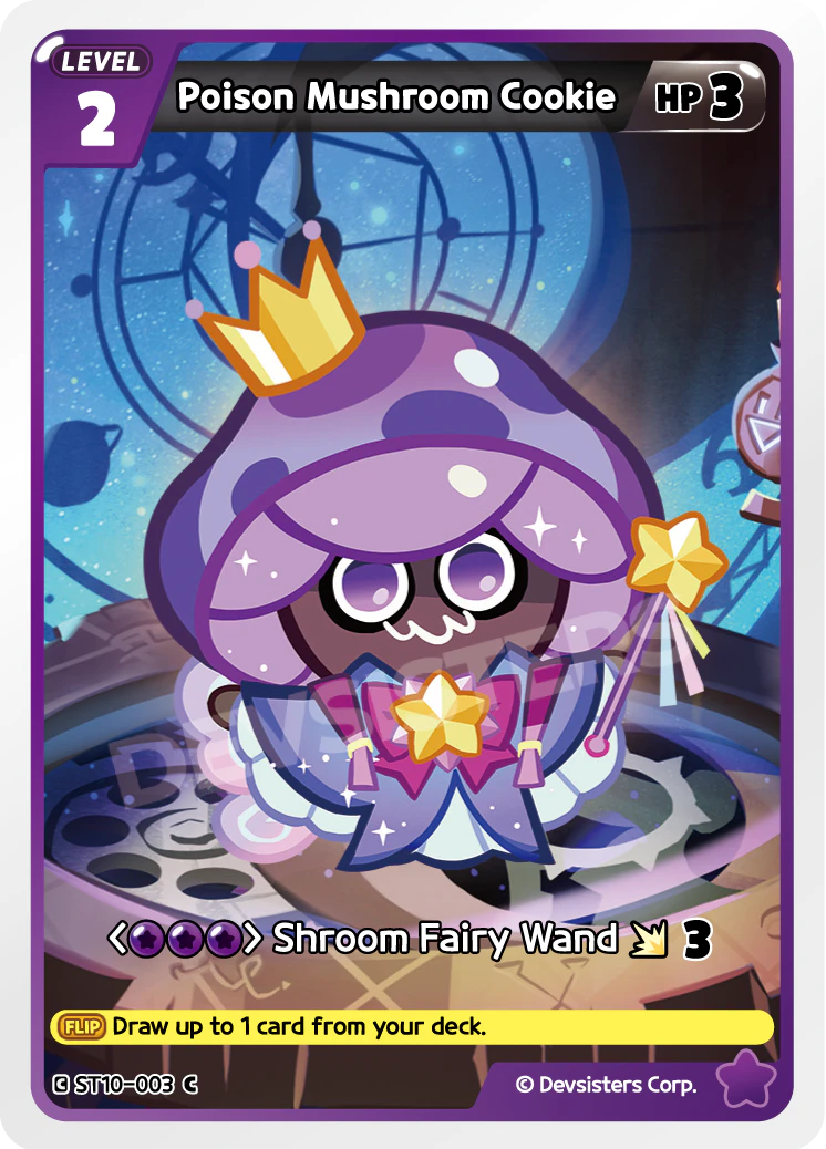 ST10-003 Poison Mushroom Cookie