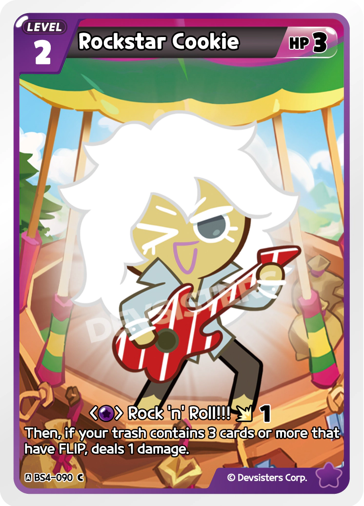 BS4-090 Rockstar Cookie