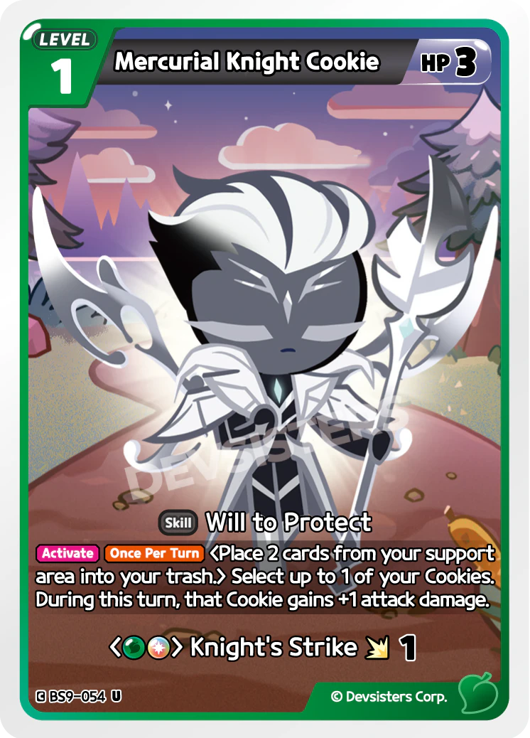 BS9-054 Mercurial Knight Cookie
