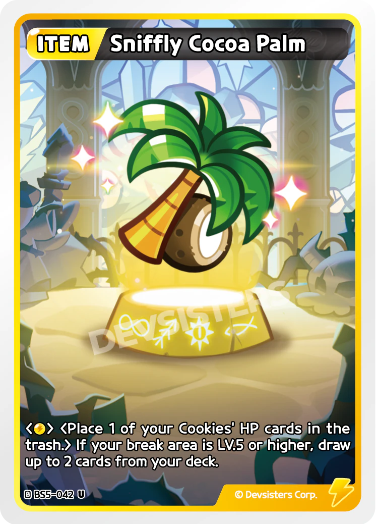BS5-042 Sniffly Cocoa Palm