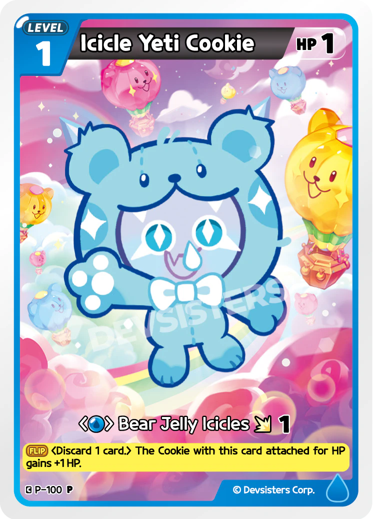 P-100 Icicle Yeti Cookie