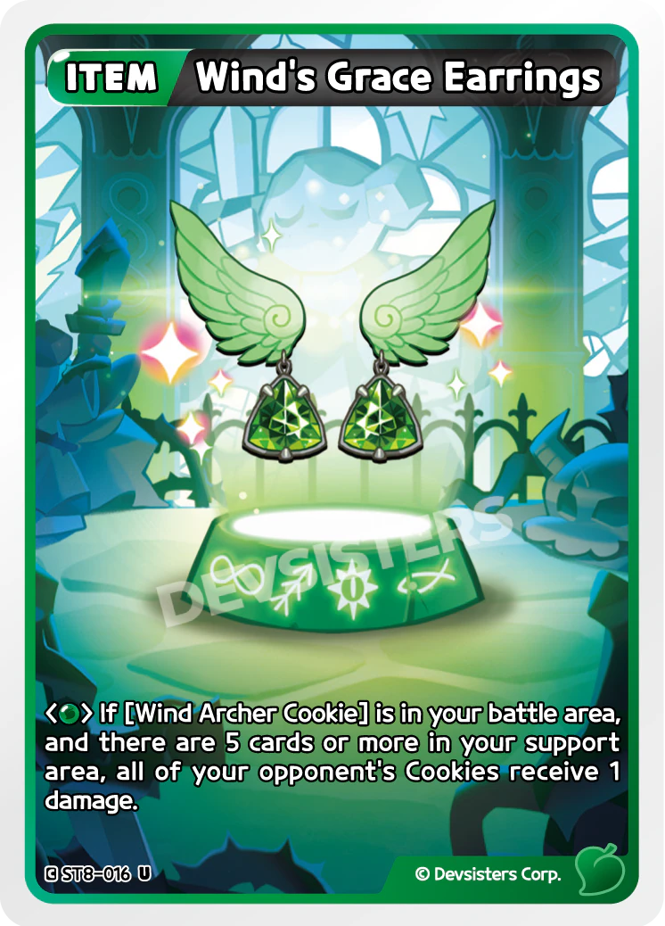 ST8-016 Wind's Grace Earrings