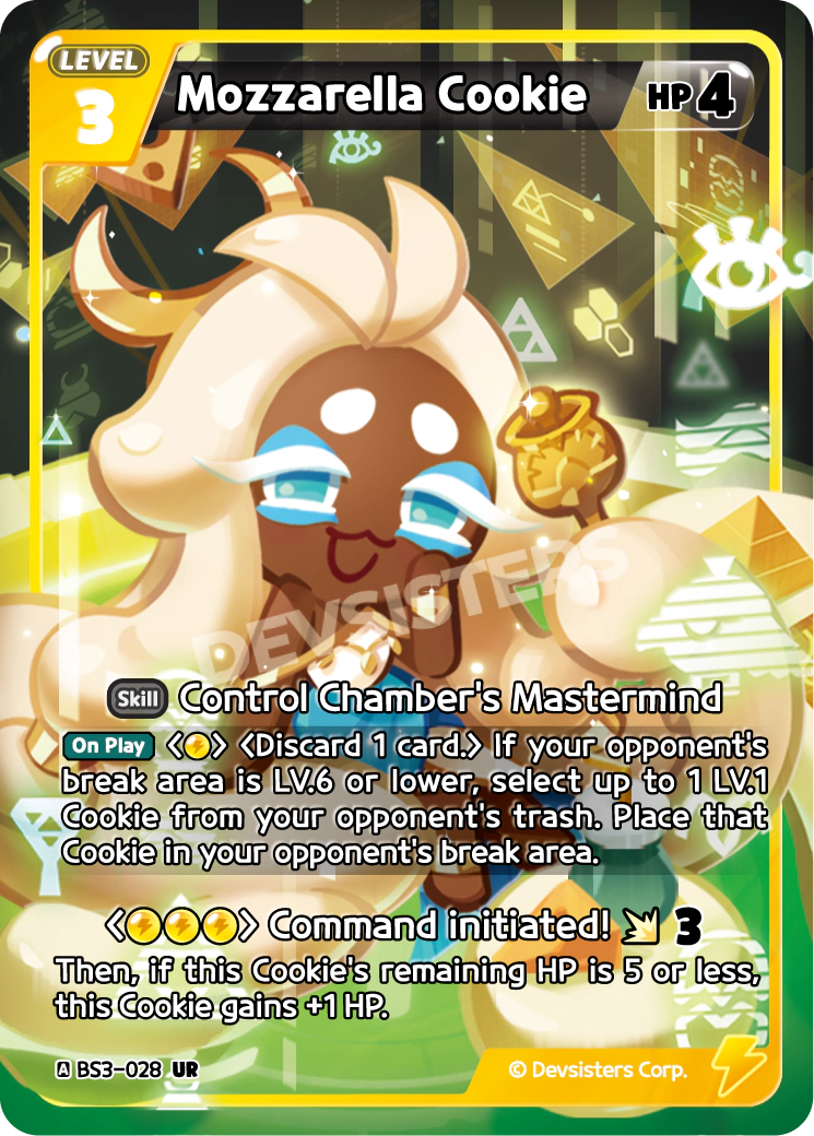 BS3-028 Mozzarella Cookie