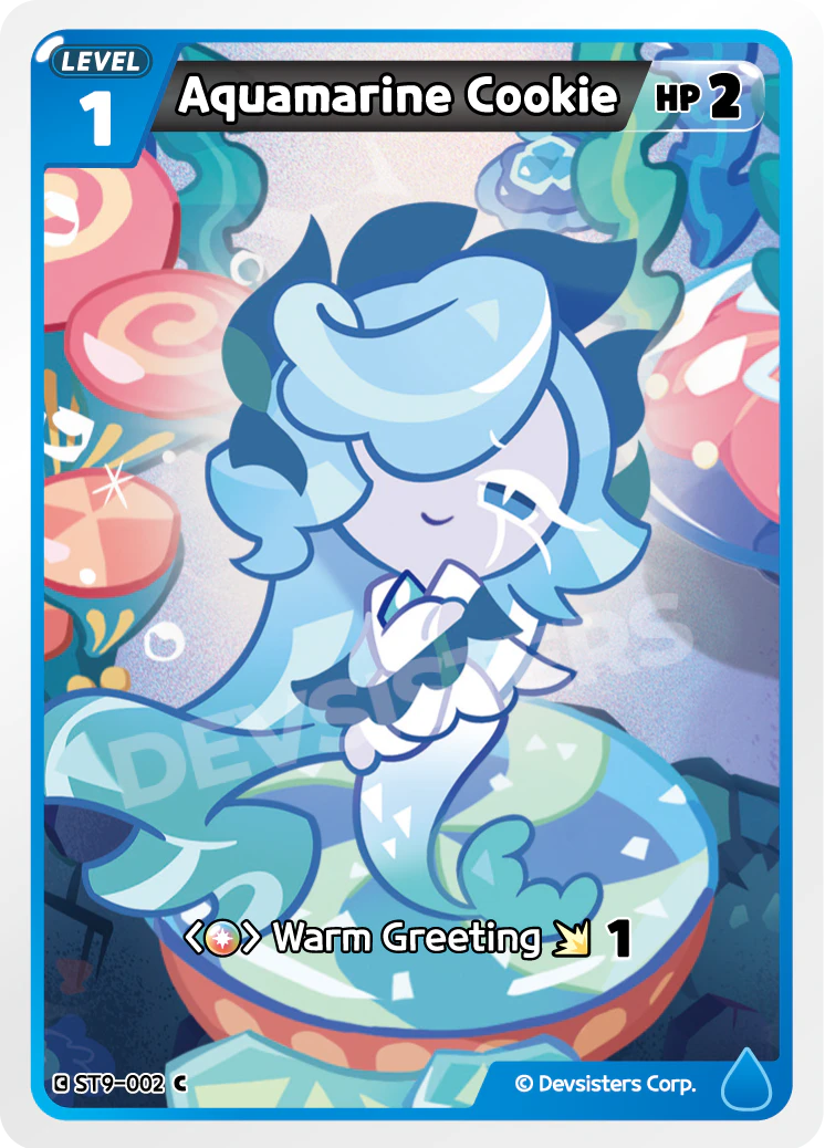 ST9-002 Aquamarine Cookie