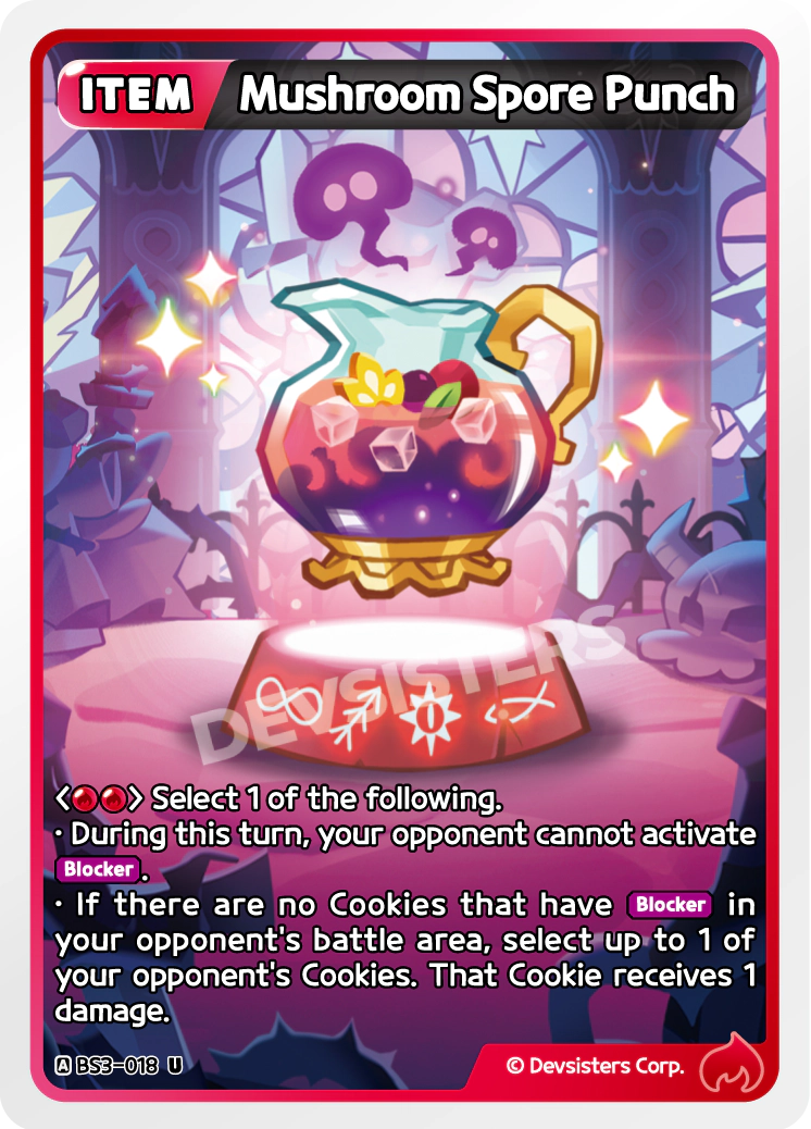 BS3-018 Mushroom Spore Punch