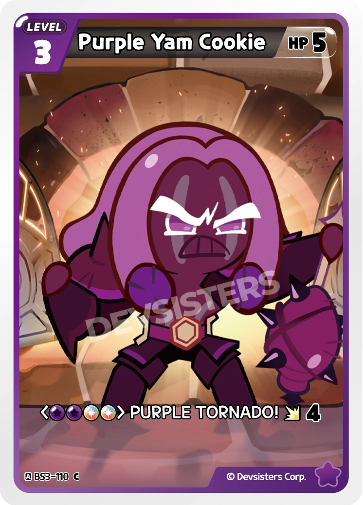 BS3-110 Purple Yam Cookie