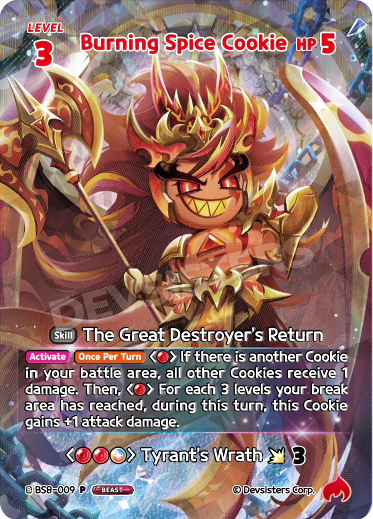 BS8-009@3 Burning Spice Cookie