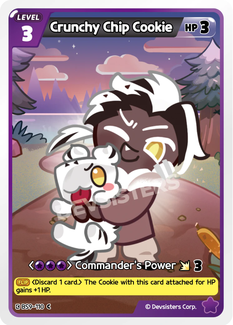 BS9-110@1 Crunchy Chip Cookie