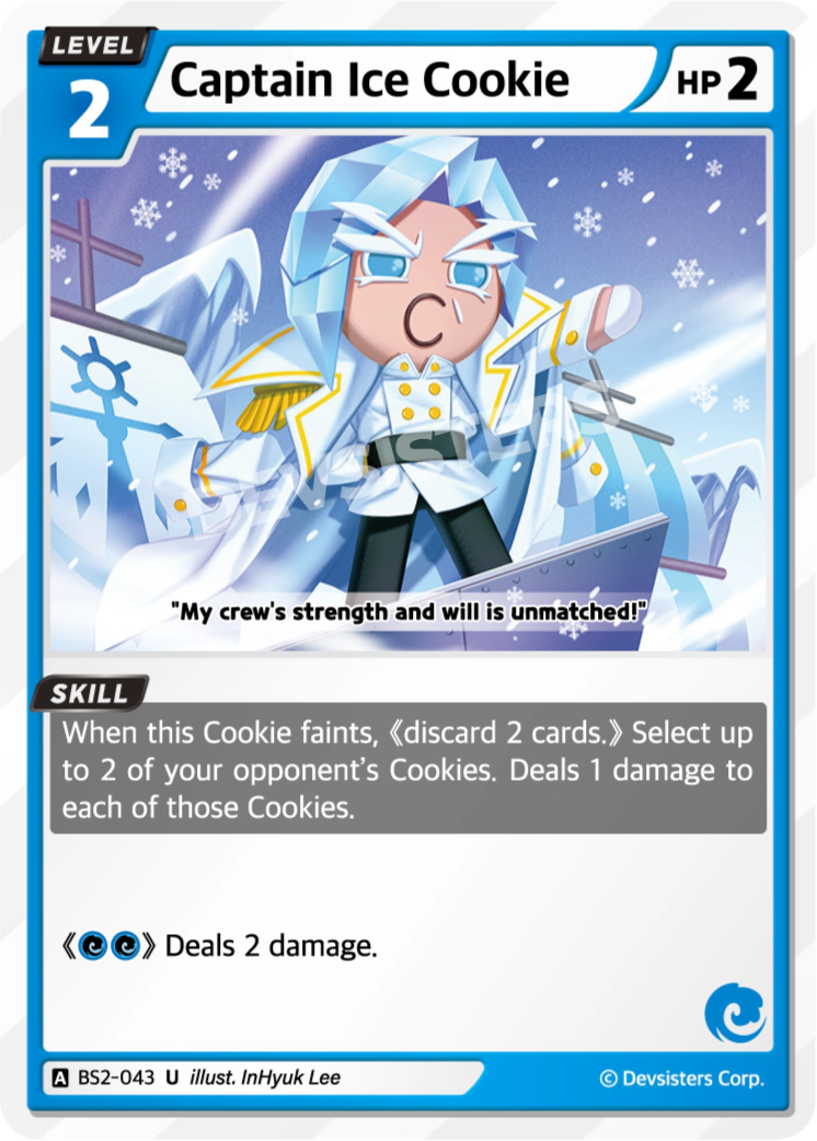 BS2-043 Captain Ice Cookie