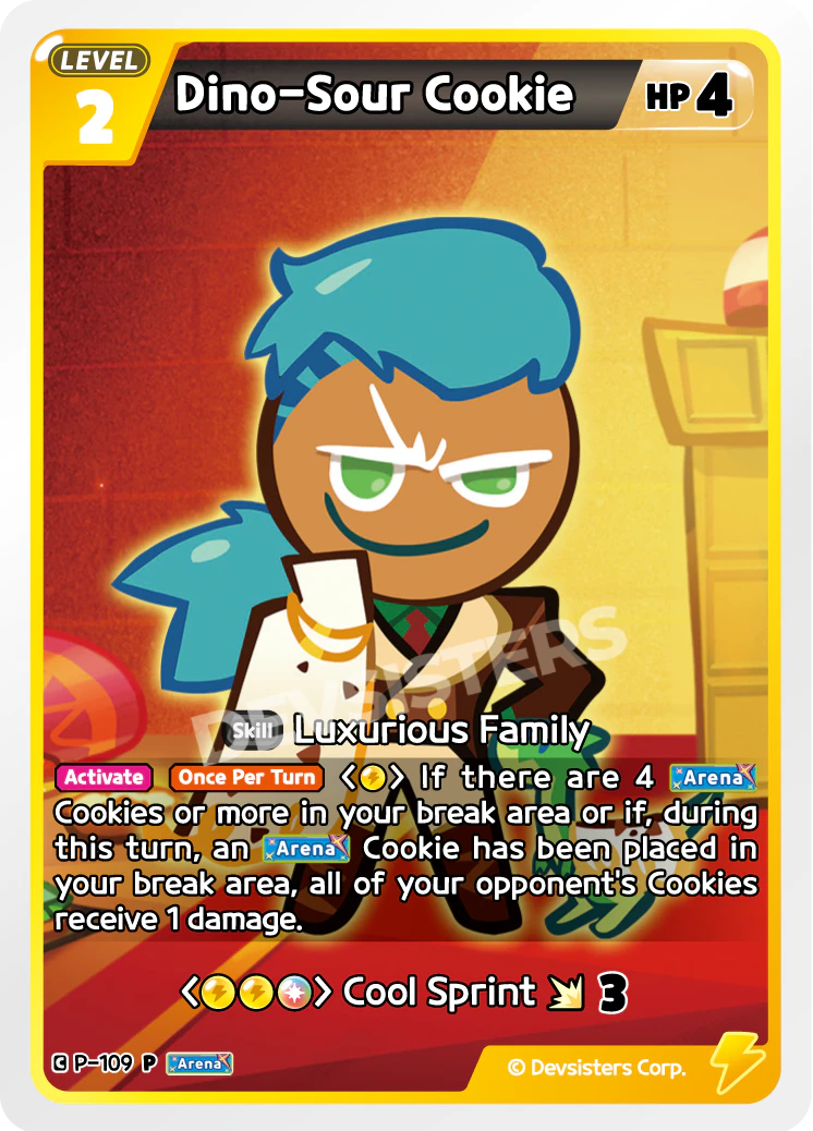 P-109 Dino-Sour Cookie