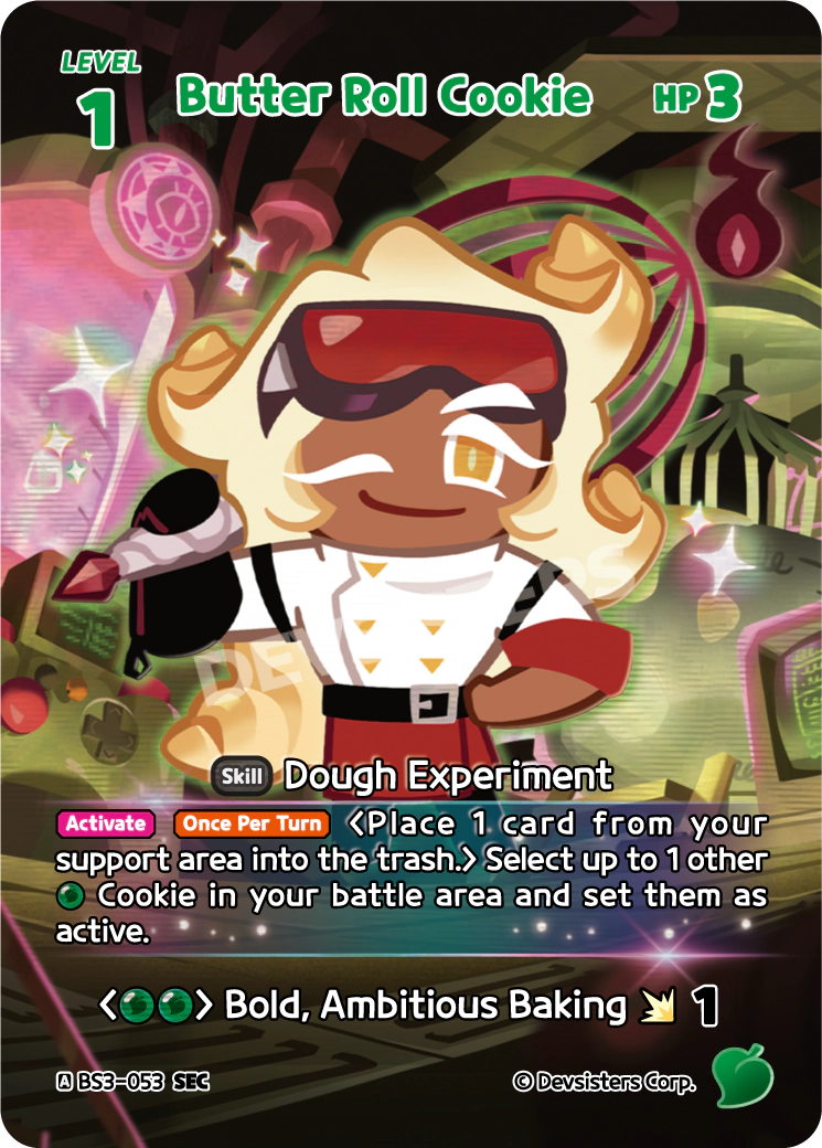 BS3-053@1 Butter Roll Cookie