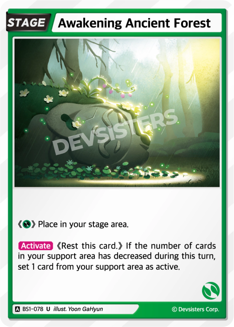 BS1-078 Awakening Ancient Forest
