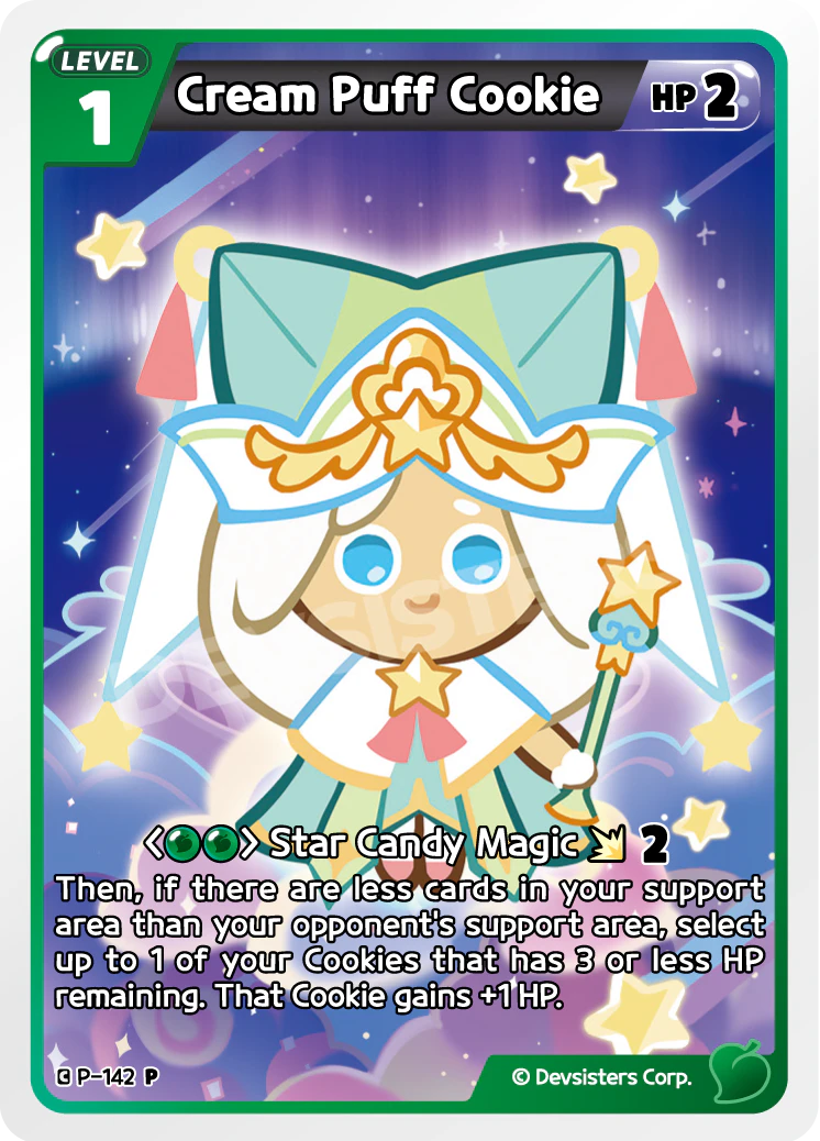 P-142 Cream Puff Cookie