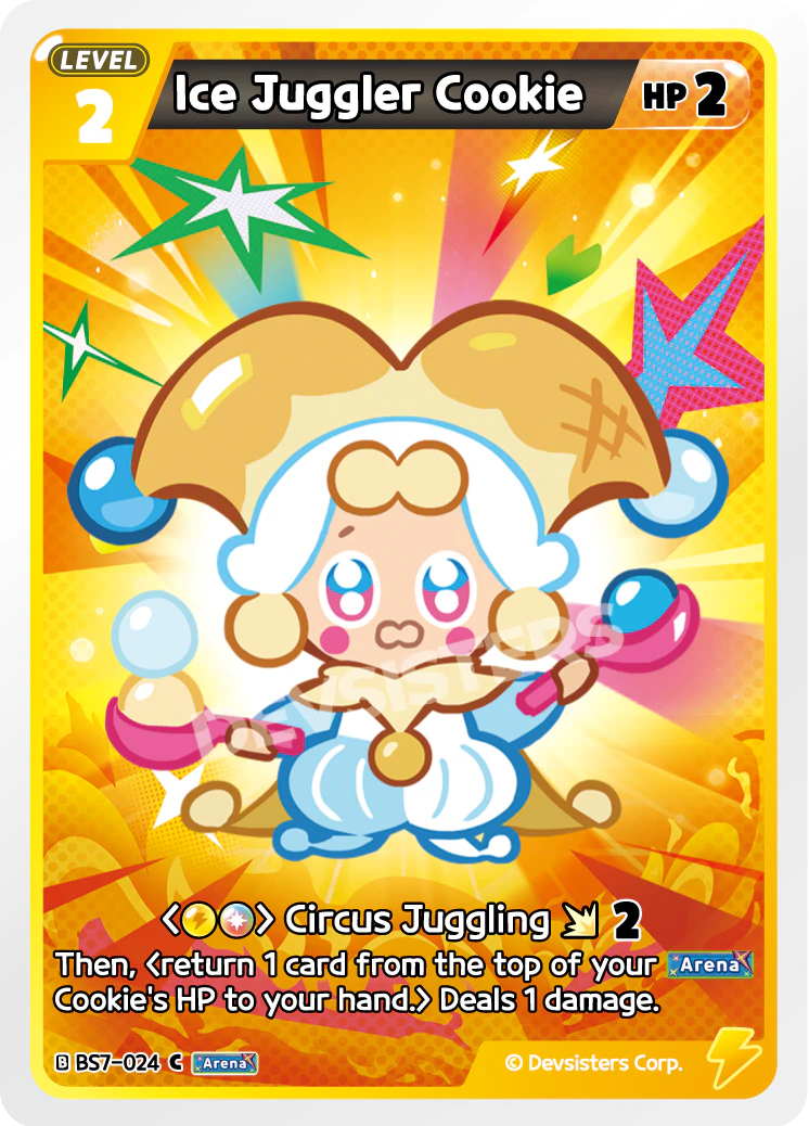 BS7-024 Ice Juggler Cookie