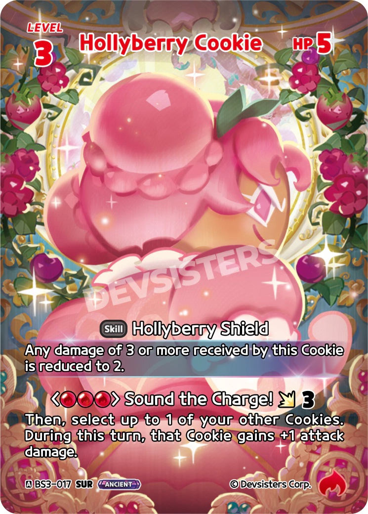 BS3-017@1 Hollyberry Cookie