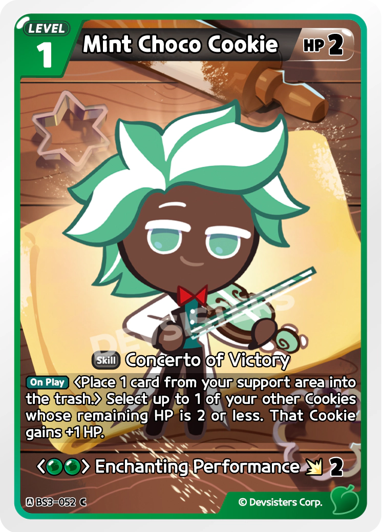 BS3-052 Mint Choco Cookie