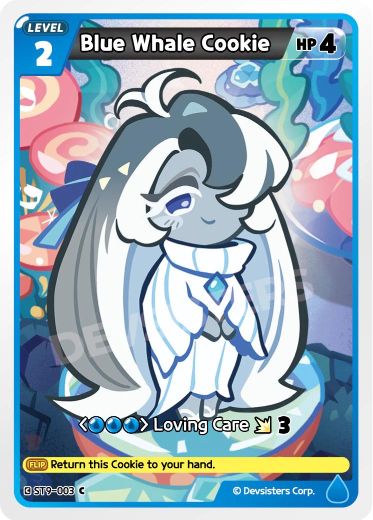 ST9-003 Blue Whale Cookie