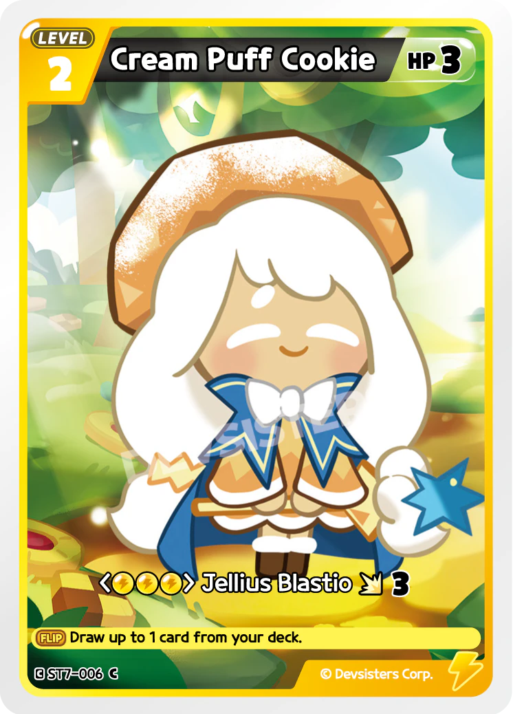 ST7-006 Cream Puff Cookie