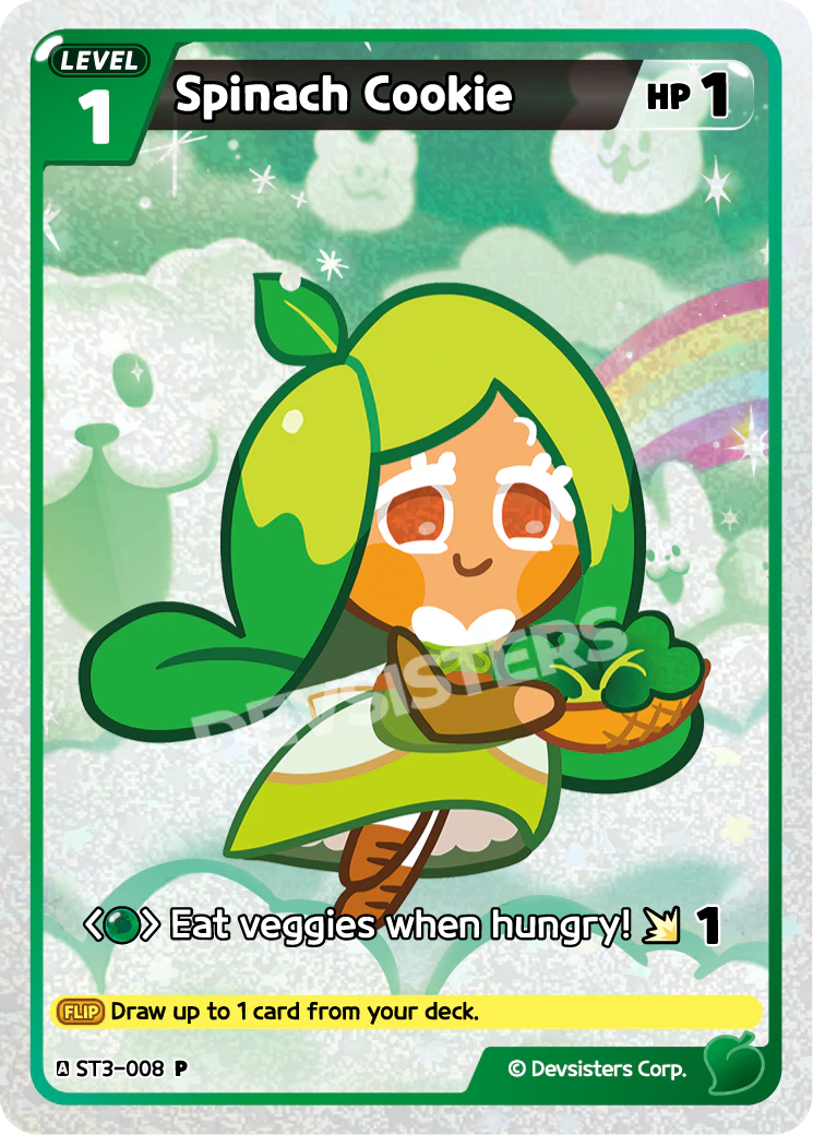 ST3-008@1 Spinach Cookie